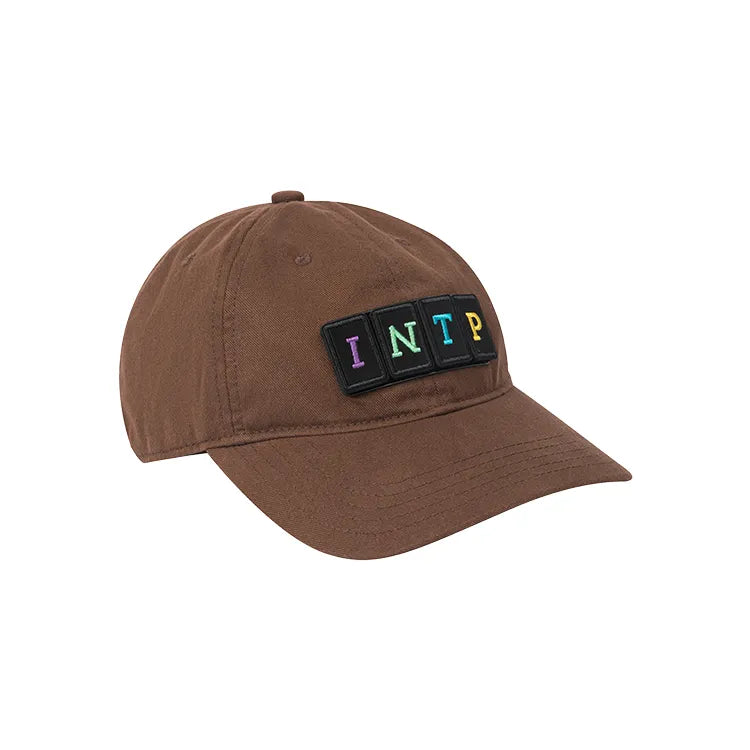 MBTI Hat | Customizable Dad Hat with Velcro Letter Patches