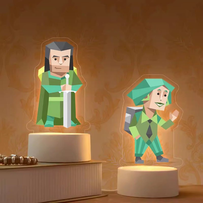 3D MBTI Personality Night Light & Desk Ornament | Unique Gift for Students & Office 💡 - MindGem