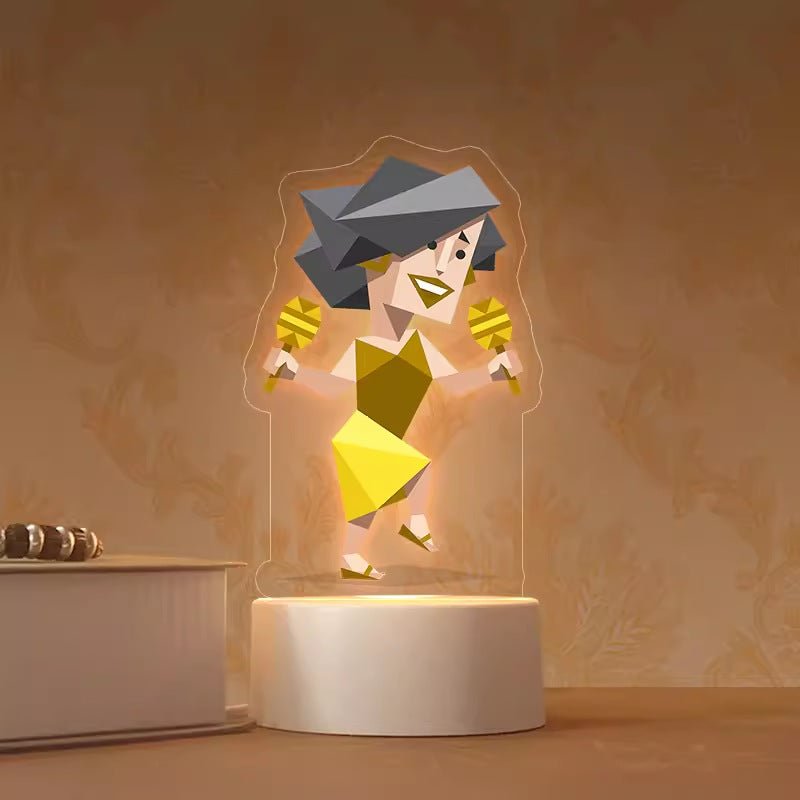 3D MBTI Personality Night Light & Desk Ornament | Unique Gift for Students & Office 💡 - MindGem