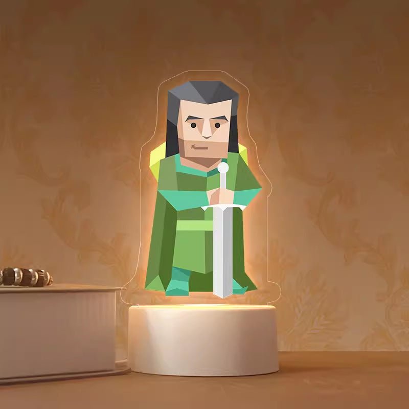 3D MBTI Personality Night Light & Desk Ornament | Unique Gift for Students & Office 💡 - MindGem