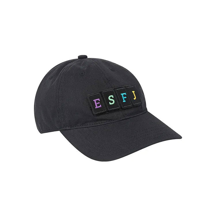 MBTI Hat | Customizable Dad Hat with Velcro Letter Patches