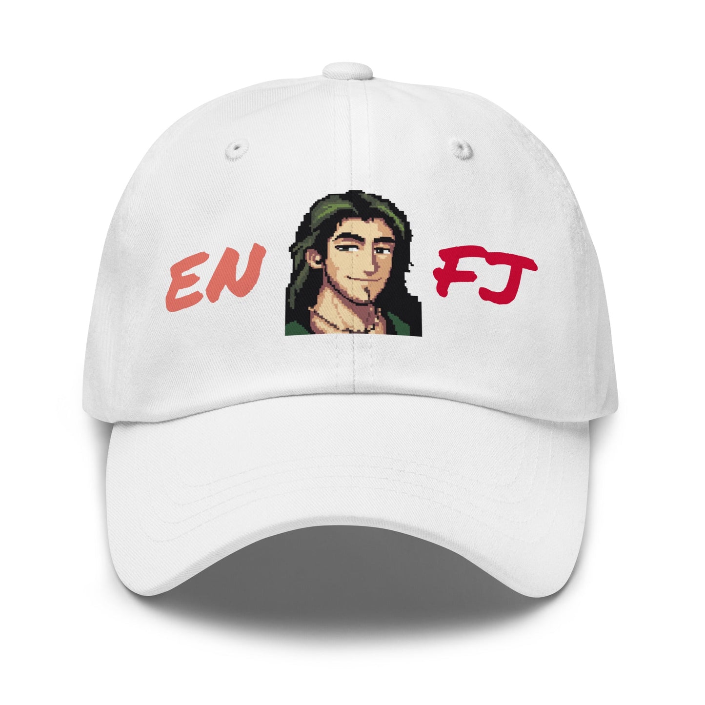 ENFJ Male Pixel Art Embroidered Dad Hat - MindGem