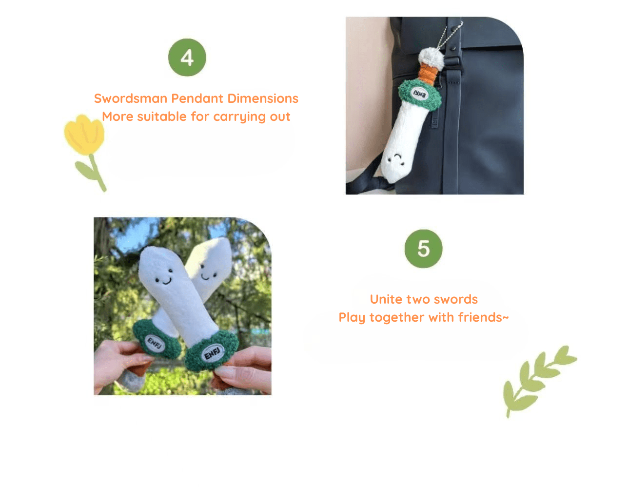 ENFJ "Protagonist's Sword" | Cute Plush Sword & Keychain - MindGem