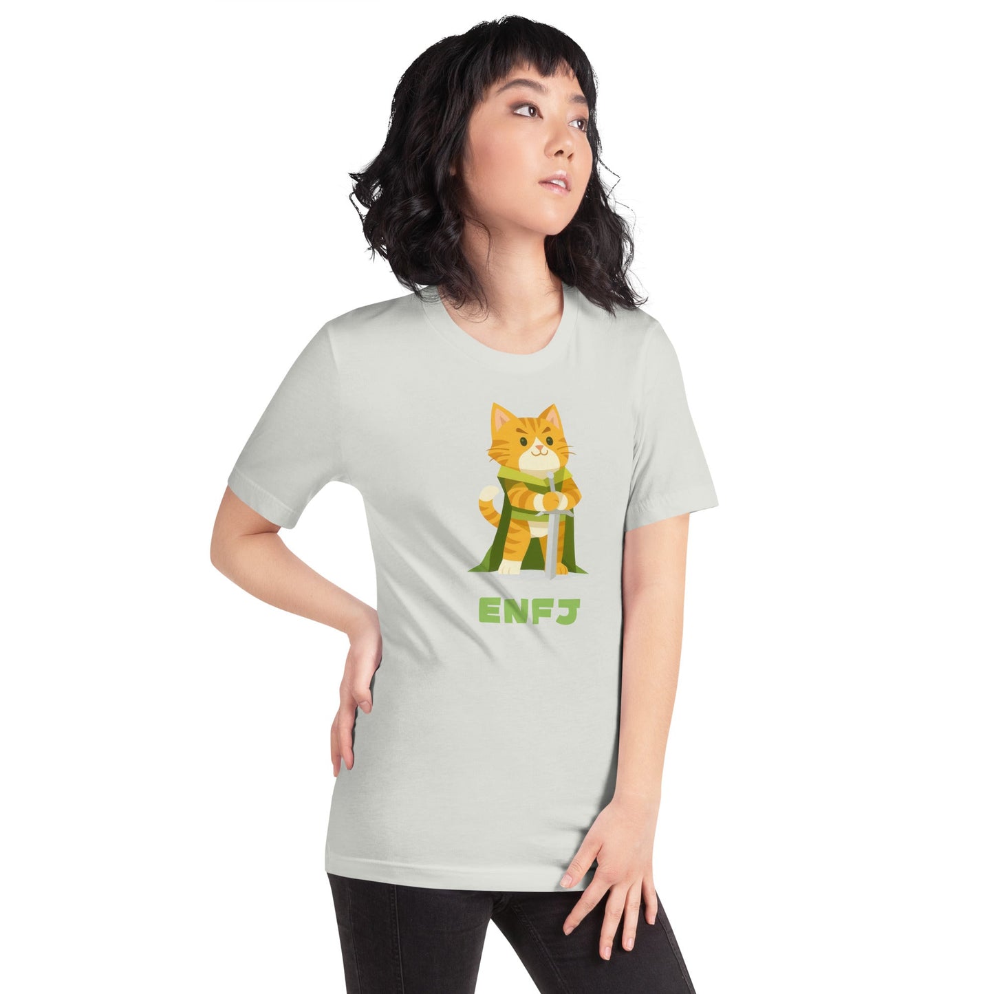 ENFJ T-Shirt | The Personality Cats Tee | MBTI Personality Apparel - MindGem