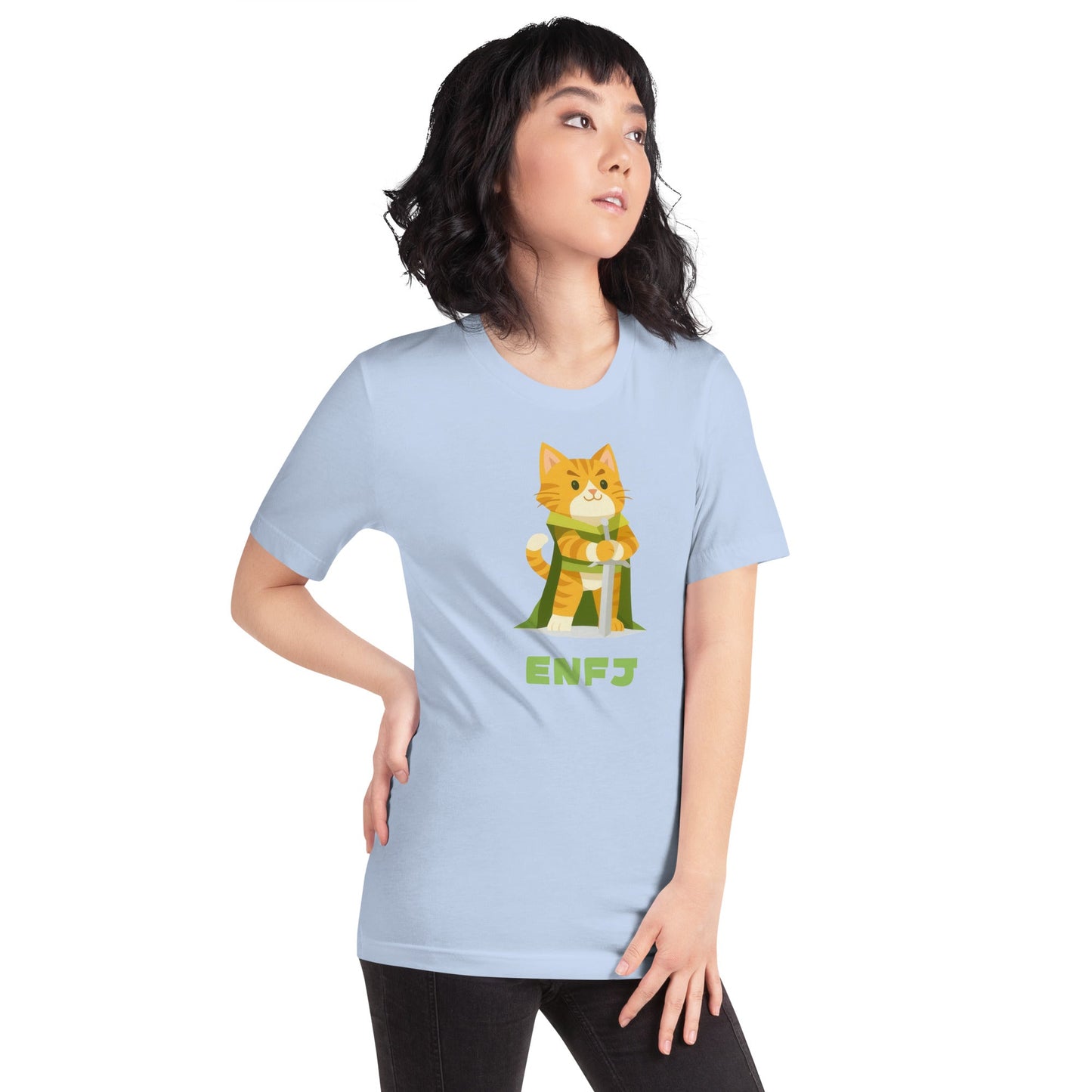ENFJ T-Shirt | The Personality Cats Tee | MBTI Personality Apparel - MindGem