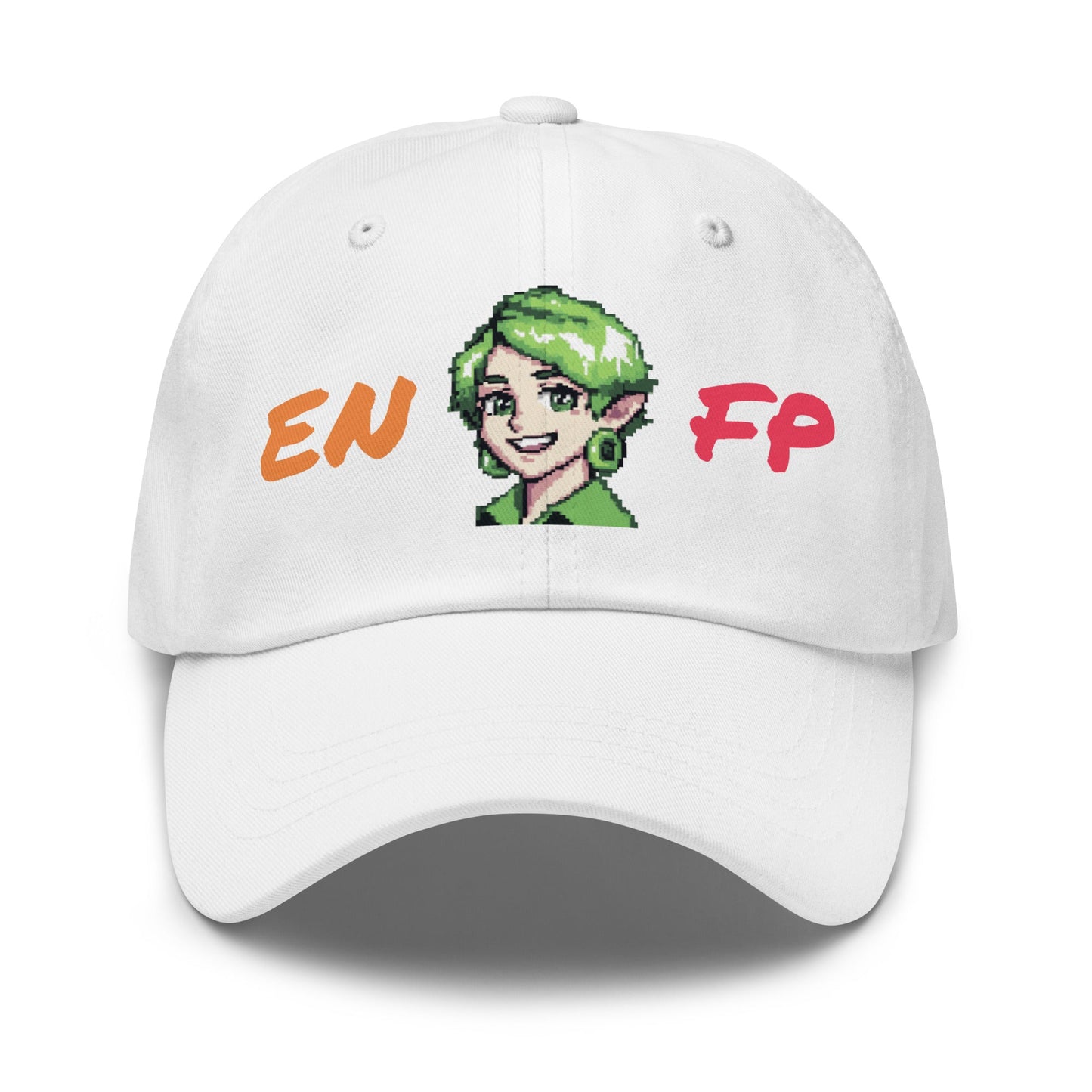 ENFP Female Pixel Art Embroidered Dad Hat - MindGem
