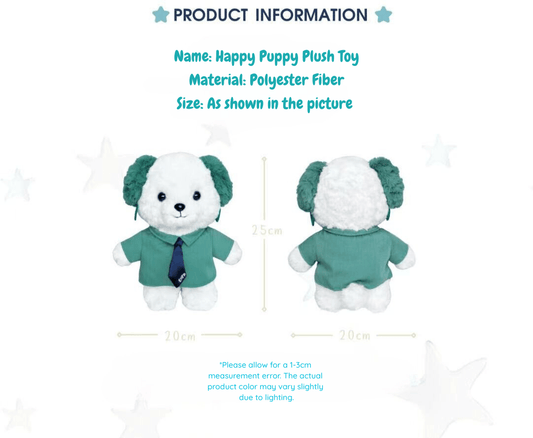 ENFP "Happy Puppy" Plush Doll | The Ultimate Gift for ENFP Characters - MindGem
