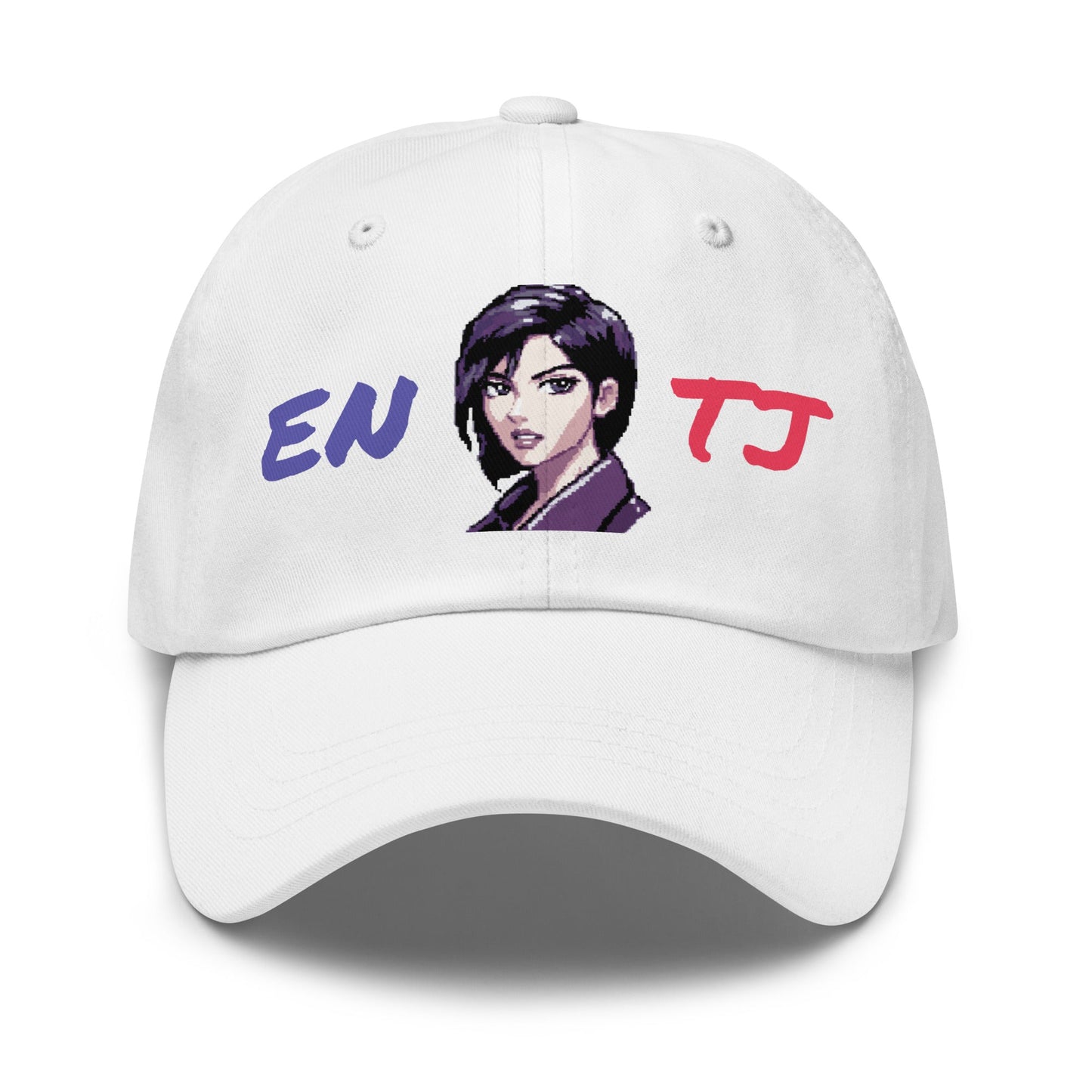 ENTJ Female Pixel Art Embroidered Dad Hat - MindGem