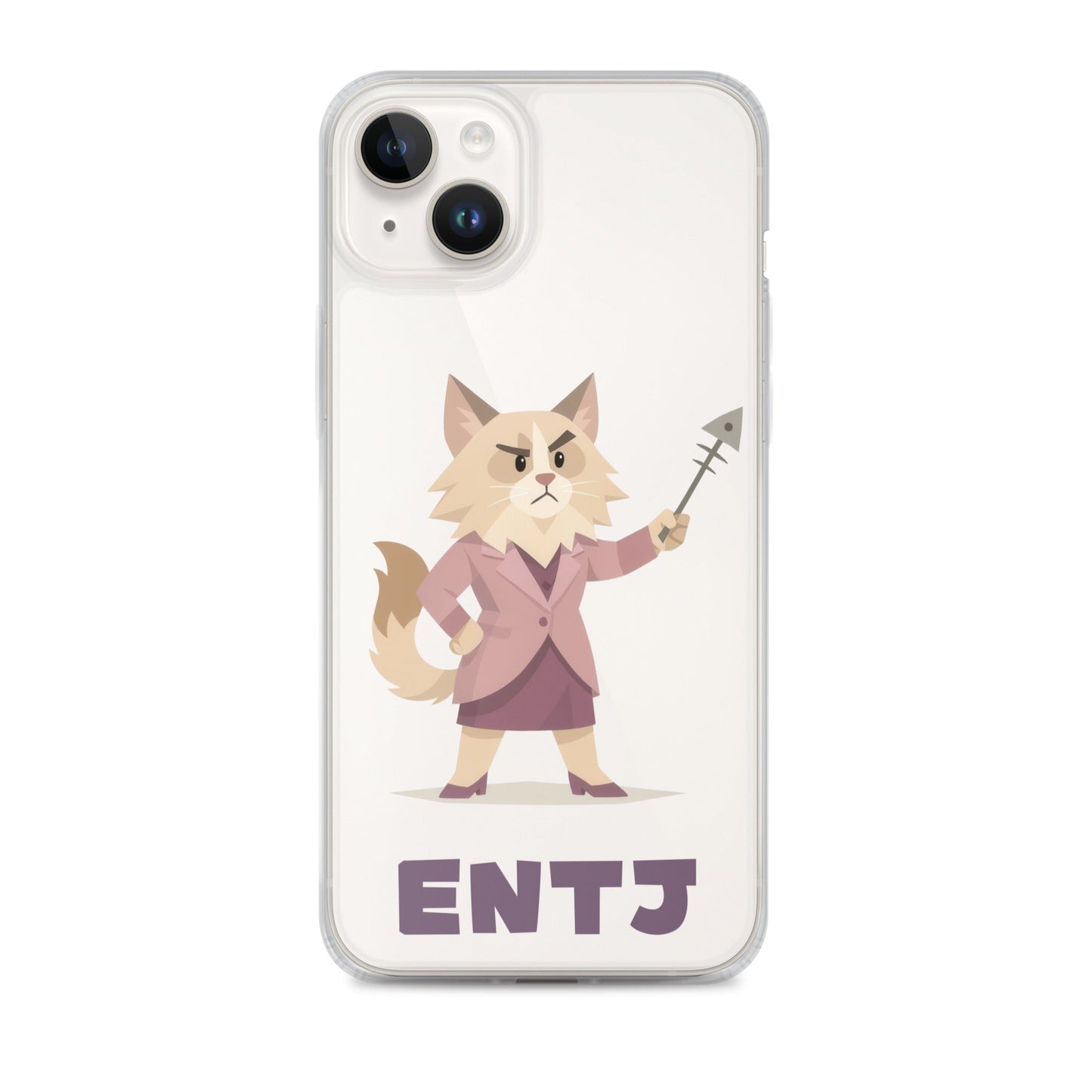 ENTJ iPhone Case | The Personality Cats Case | MBTI Accessories - MindGem