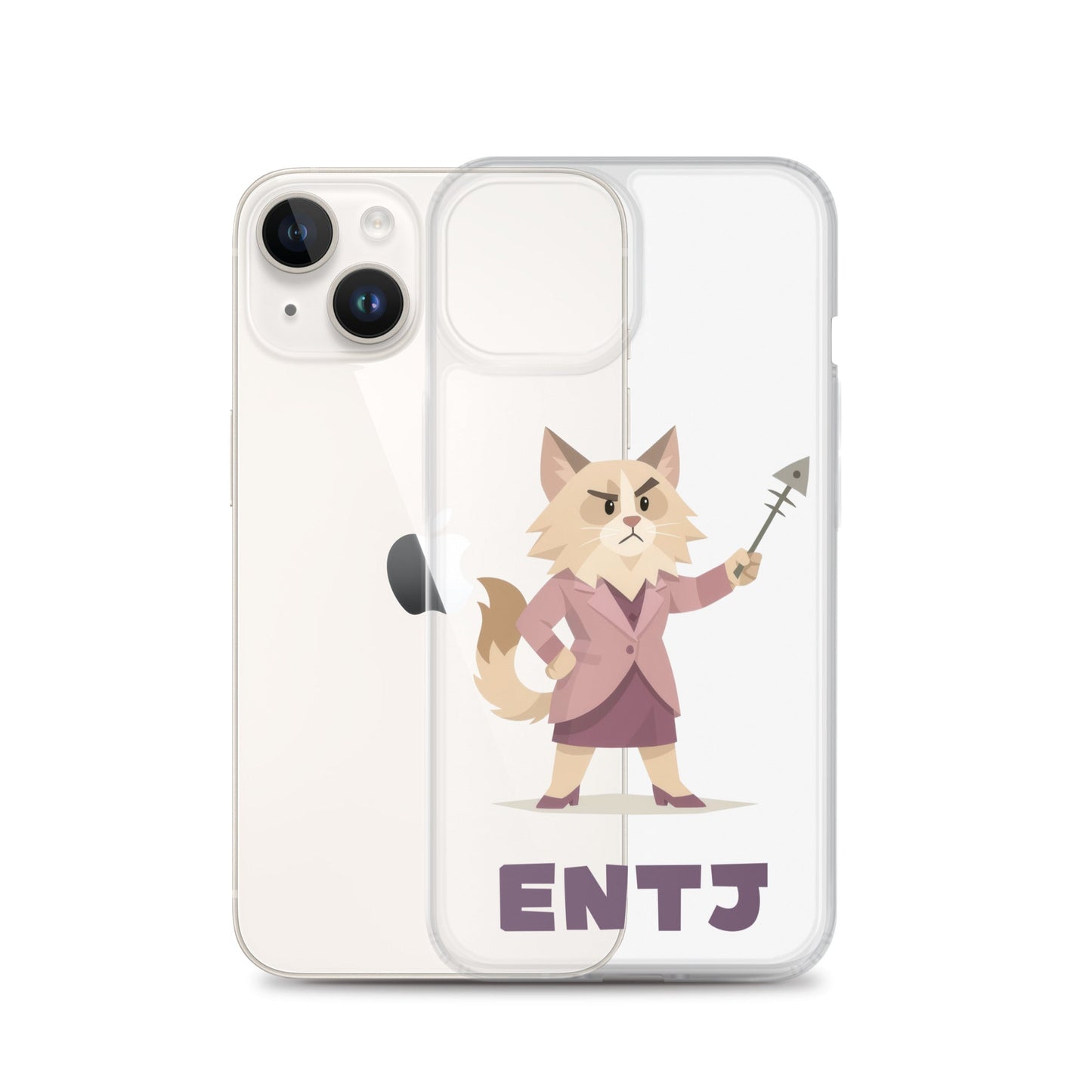 ENTJ iPhone Case | The Personality Cats Case | MBTI Accessories - MindGem