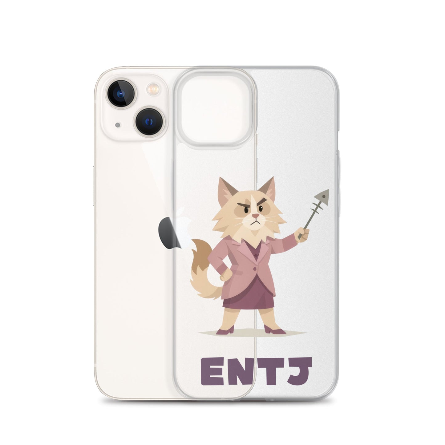 ENTJ iPhone Case | The Personality Cats Case | MBTI Accessories - MindGem