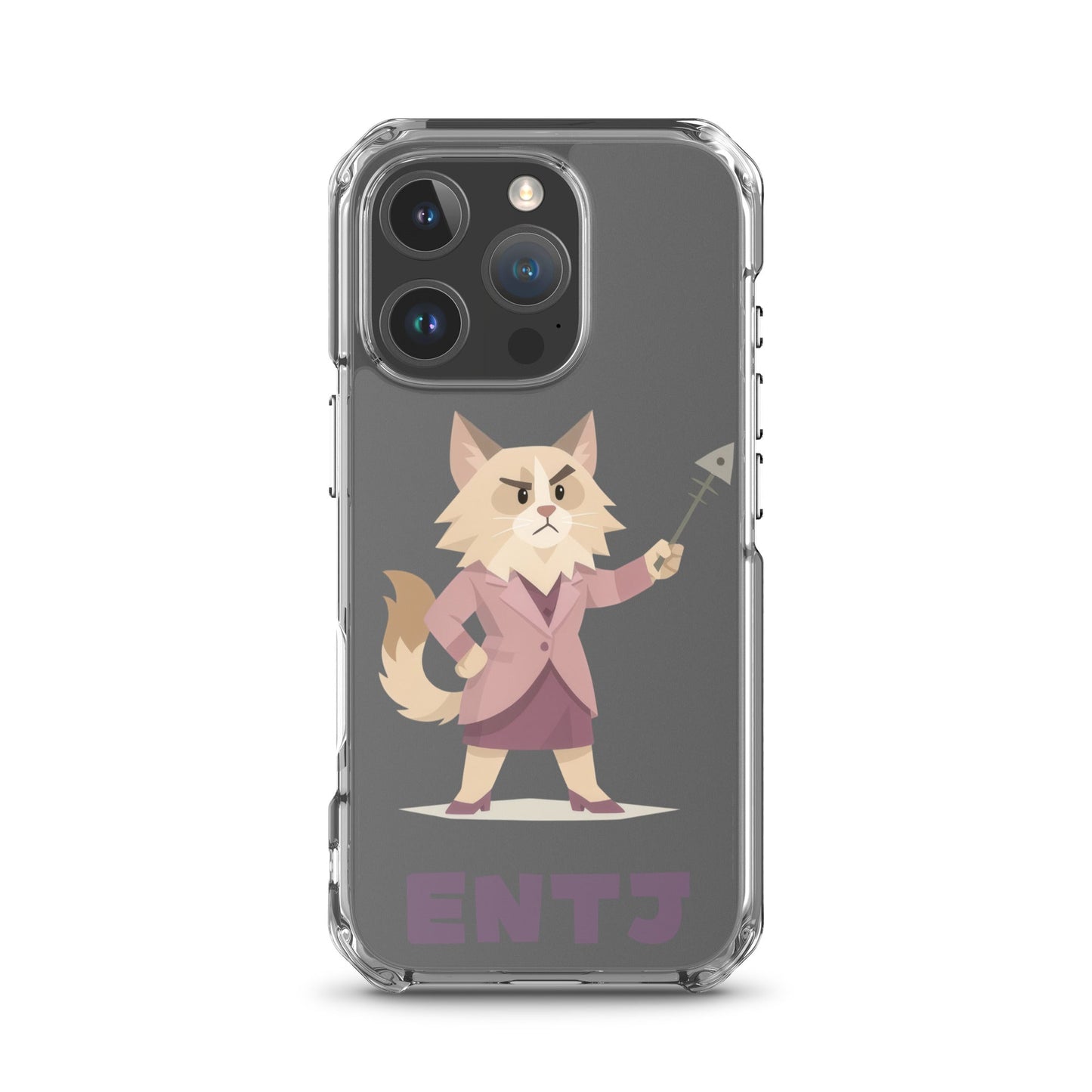ENTJ iPhone Case | The Personality Cats Case | MBTI Accessories - MindGem
