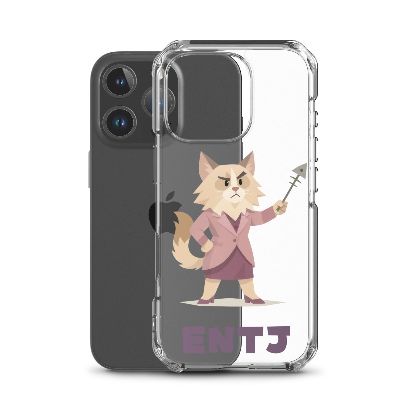 ENTJ iPhone Case | The Personality Cats Case | MBTI Accessories - MindGem