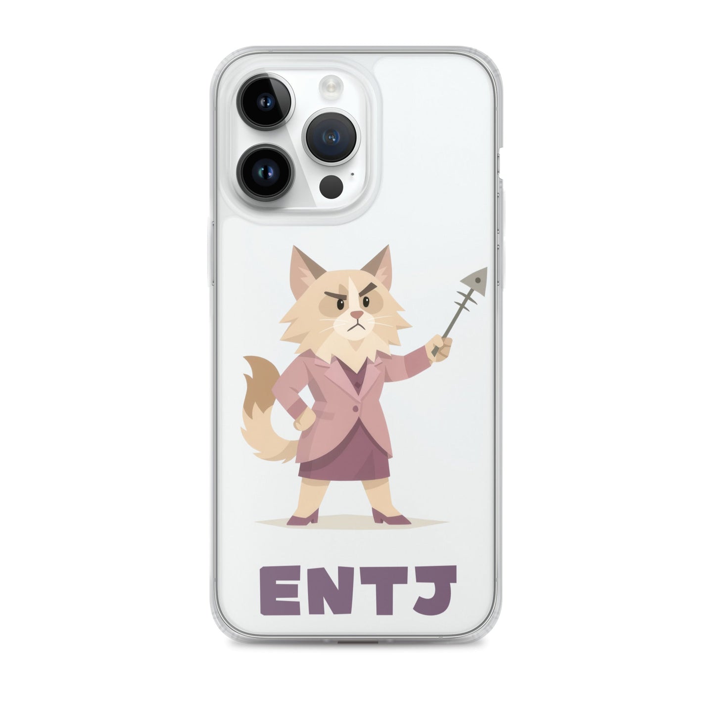ENTJ iPhone Case | The Personality Cats Case | MBTI Accessories - MindGem