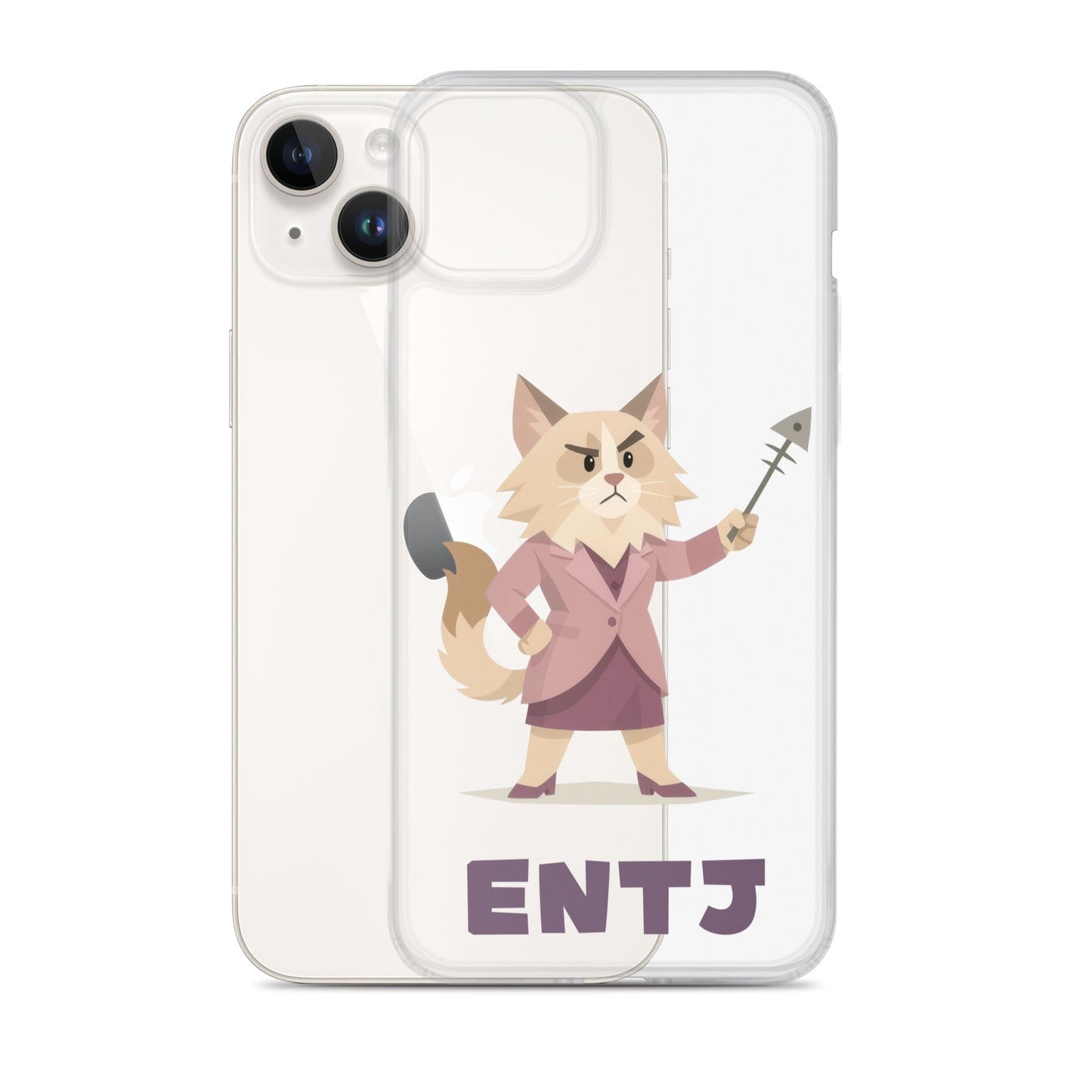 ENTJ iPhone Case | The Personality Cats Case | MBTI Accessories - MindGem