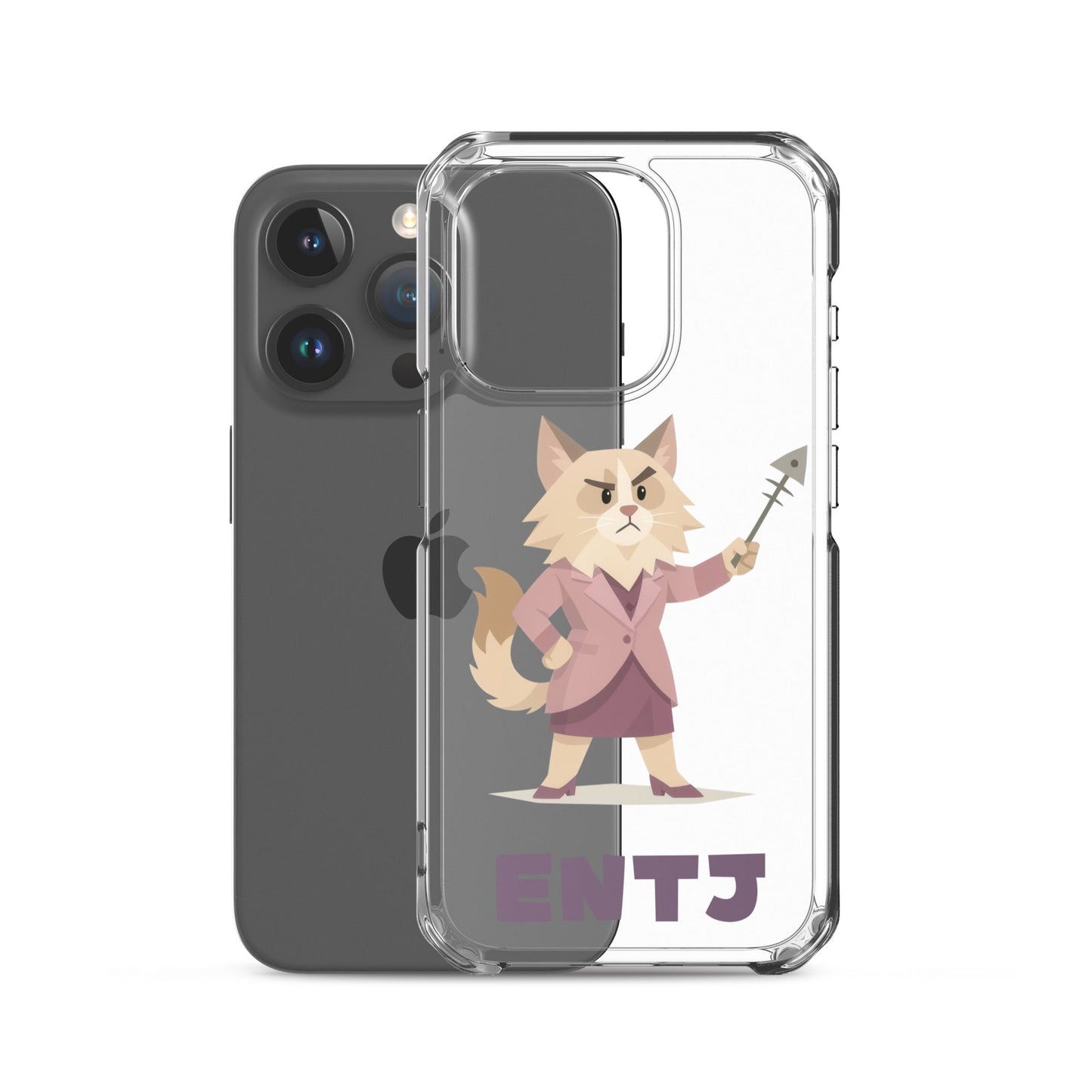 ENTJ iPhone Case | The Personality Cats Case | MBTI Accessories - MindGem