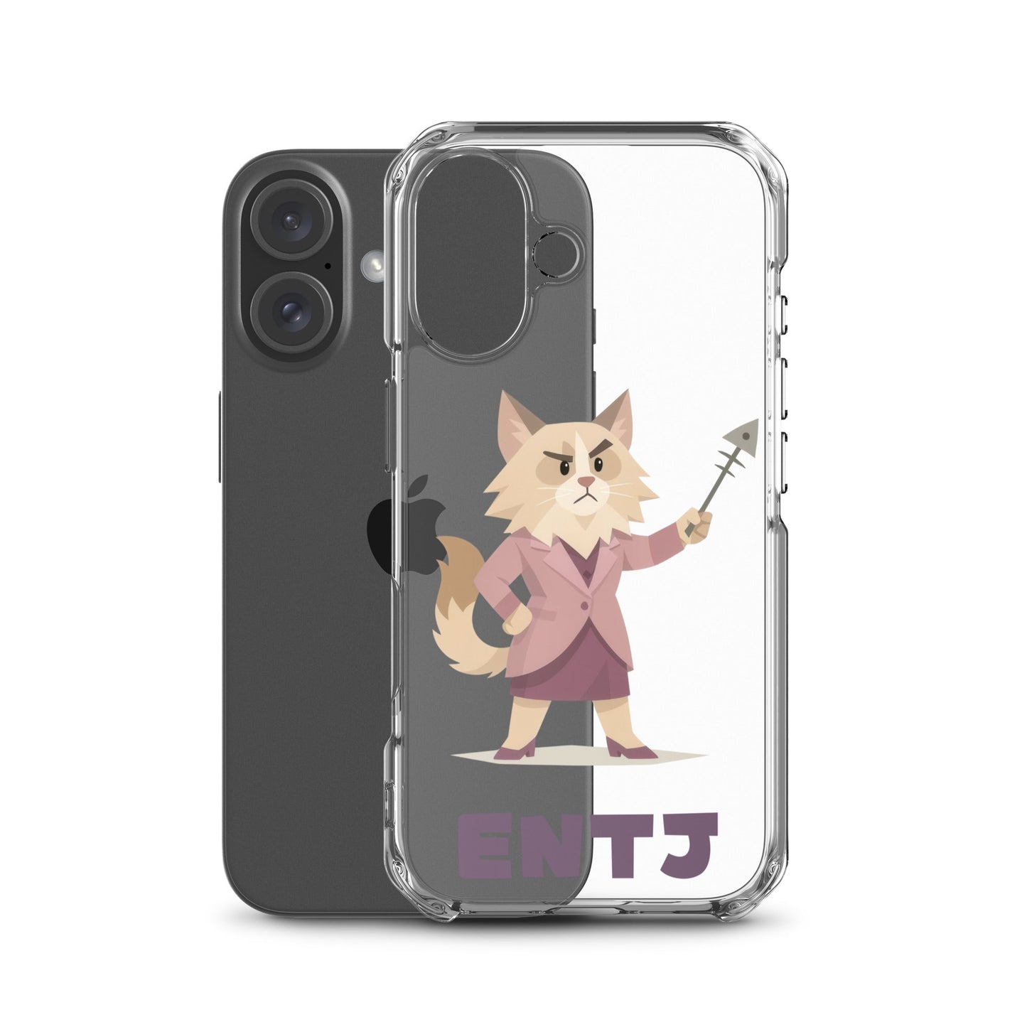 ENTJ iPhone Case | The Personality Cats Case | MBTI Accessories - MindGem