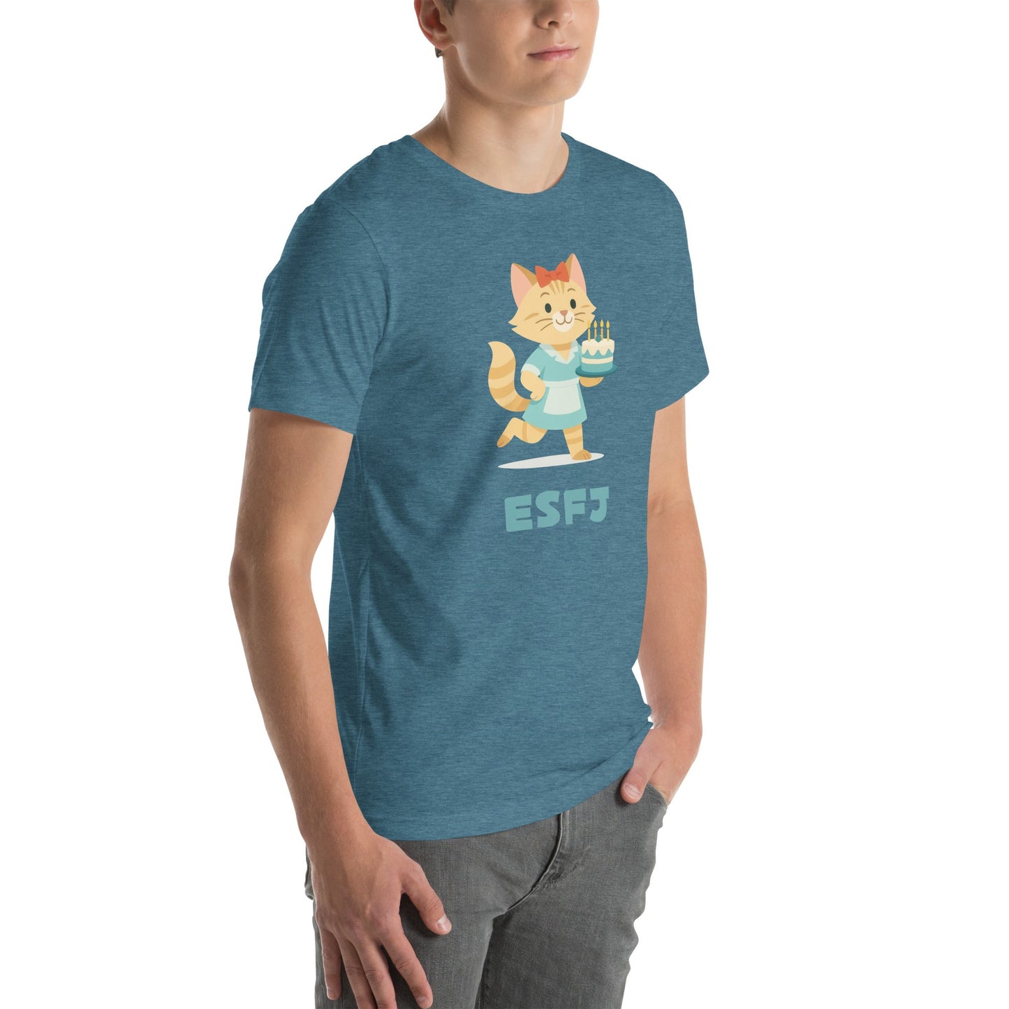 ESFJ T-Shirt | The Personality Cats Tee | MBTI Personality Apparel - MindGem