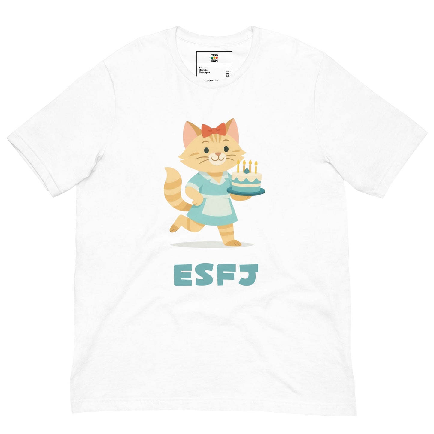 ESFJ T-Shirt | The Personality Cats Tee | MBTI Personality Apparel - MindGem