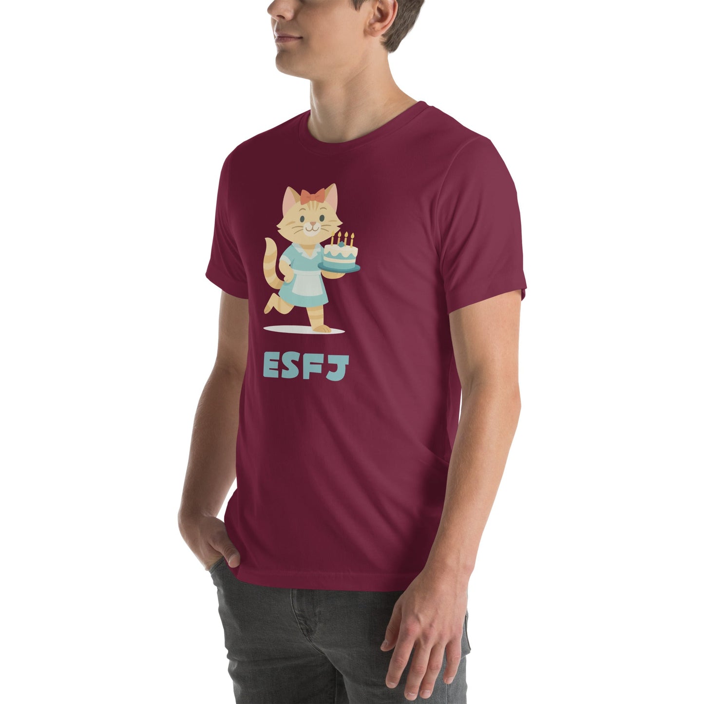 ESFJ T-Shirt | The Personality Cats Tee | MBTI Personality Apparel - MindGem