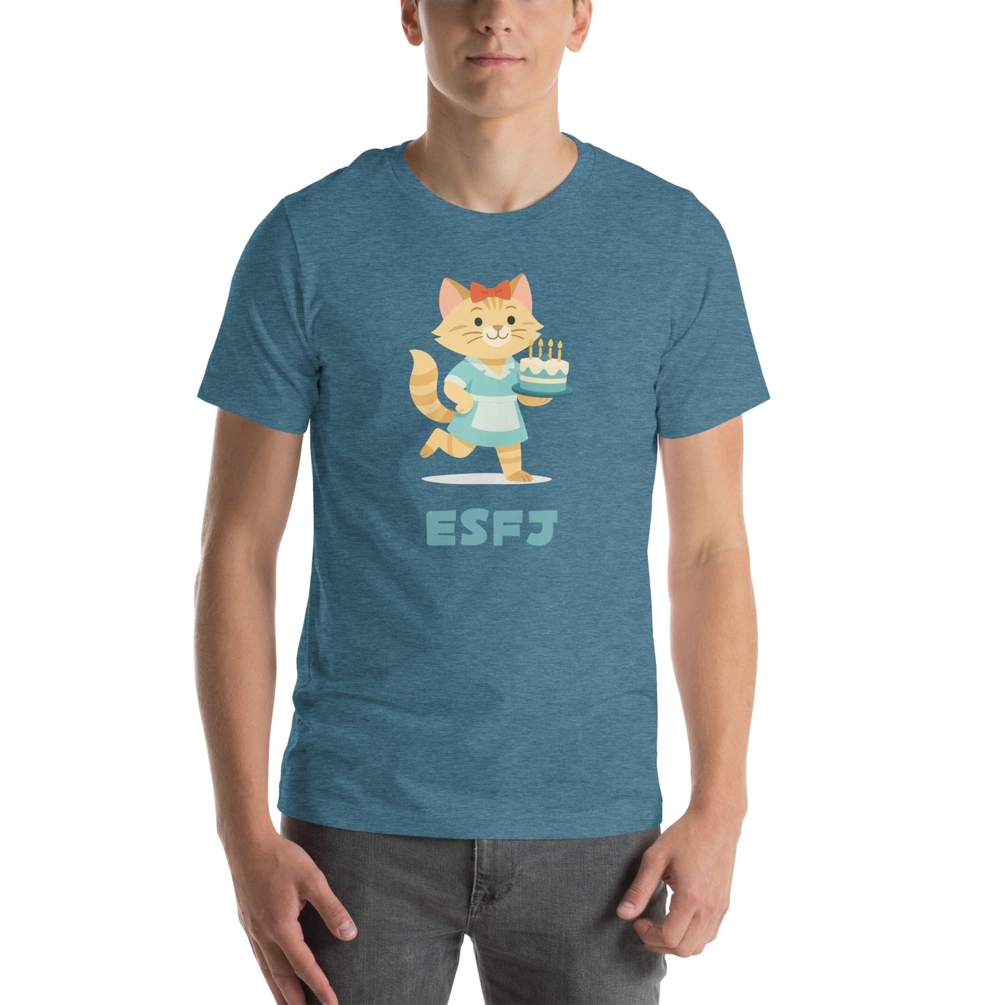 ESFJ T-Shirt | The Personality Cats Tee | MBTI Personality Apparel - MindGem