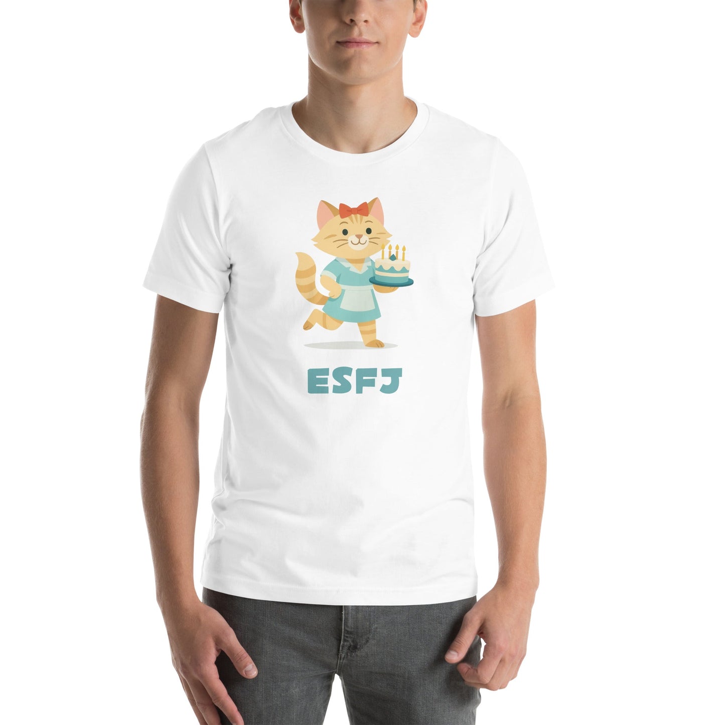 ESFJ T-Shirt | The Personality Cats Tee | MBTI Personality Apparel - MindGem