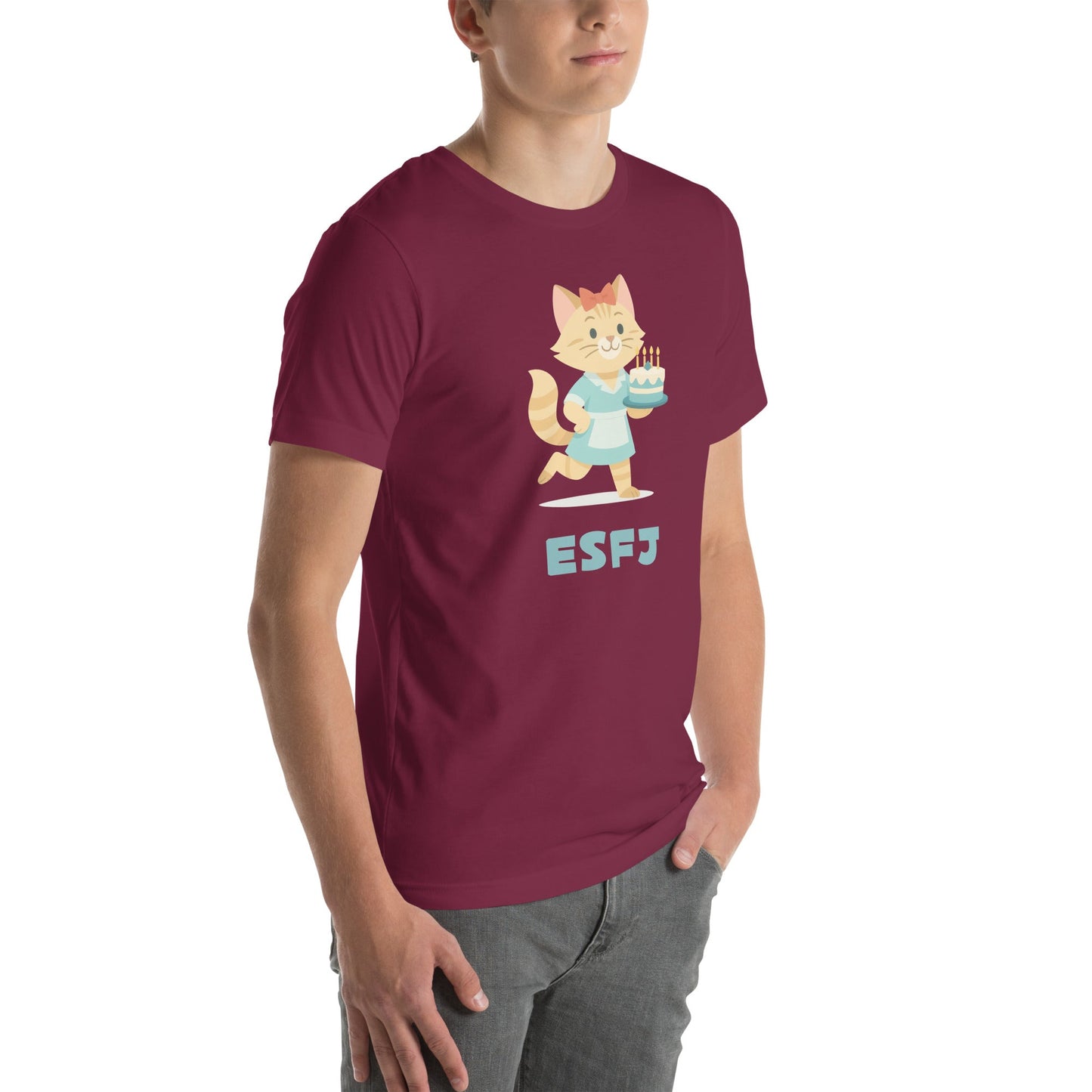 ESFJ T-Shirt | The Personality Cats Tee | MBTI Personality Apparel - MindGem