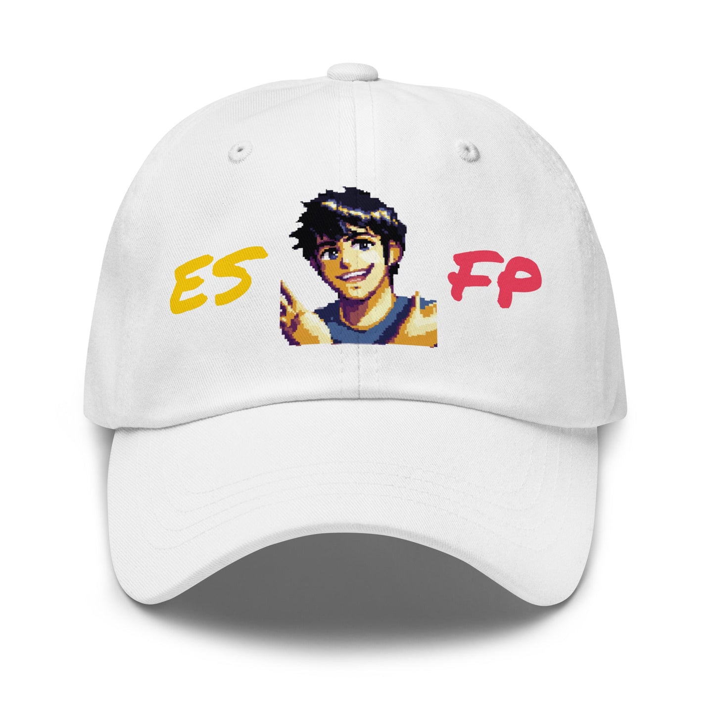 ESFP Male Pixel Art Embroidered Dad Hat - MindGem