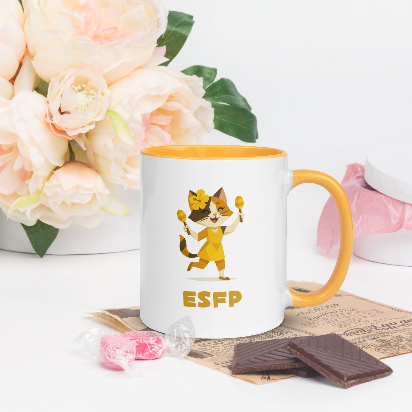 ESFP Mug | The Personality Cats Mug | MBTI Gifts - MindGem