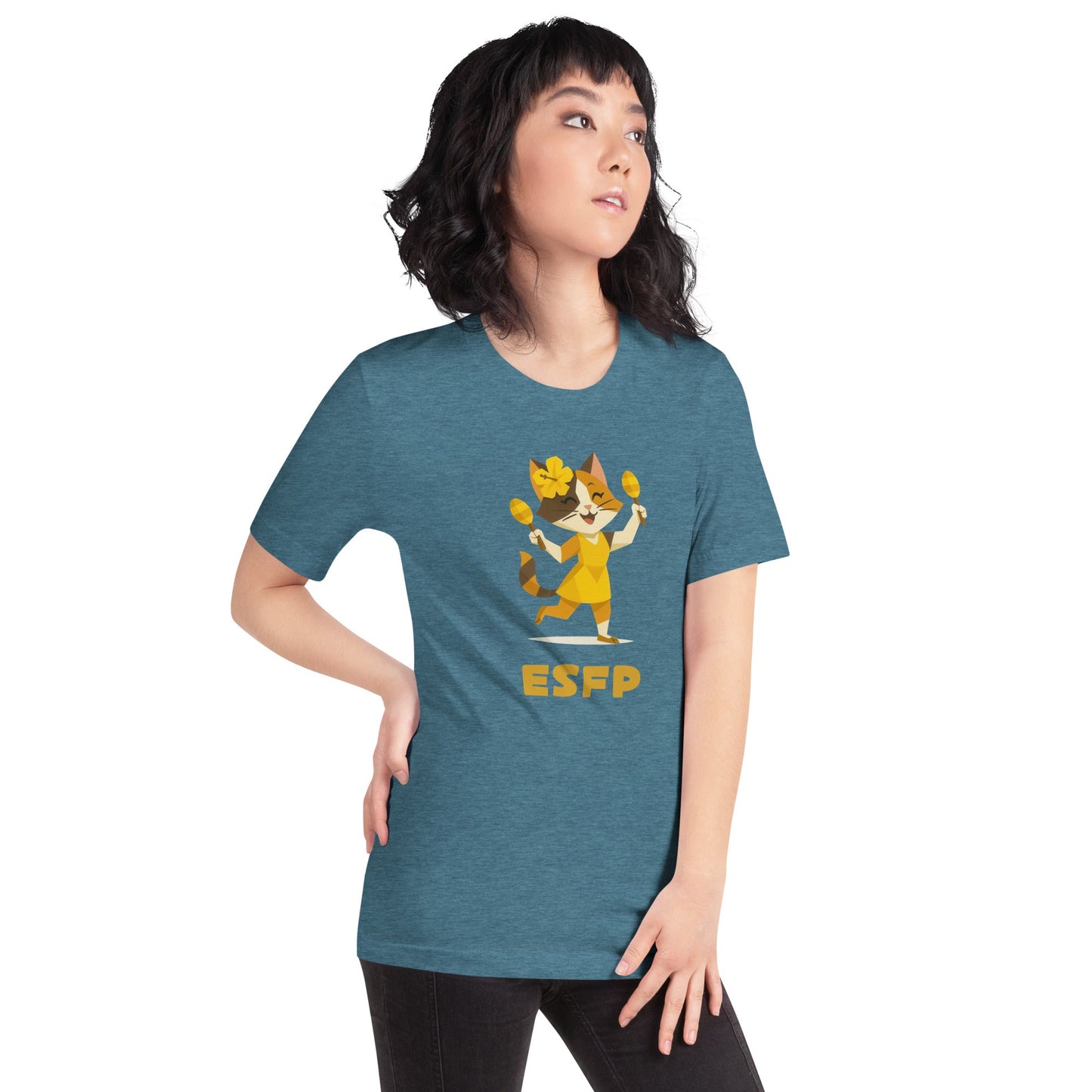 ESFP T-Shirt | The Personality Cats Tee | MBTI Personality Apparel - MindGem