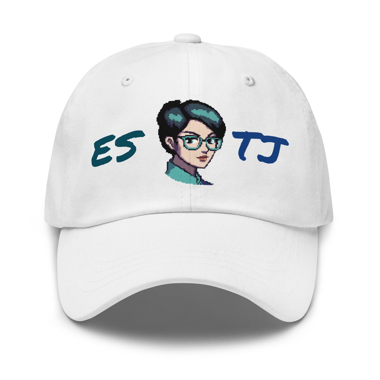 ESTJ Female Pixel Art Embroidered Dad Hat - MindGem
