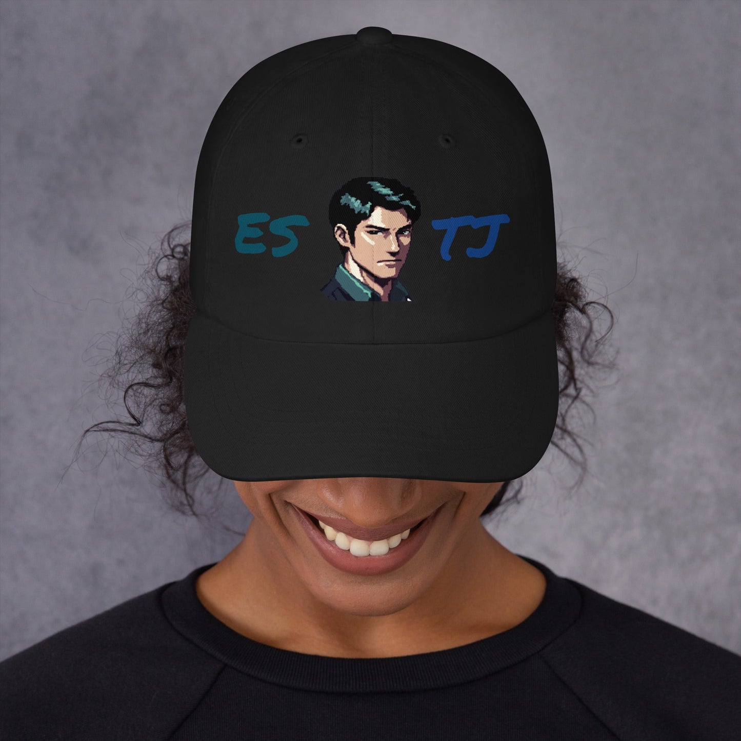 ESTJ Male Pixel Art Embroidered Dad Hat - MindGem