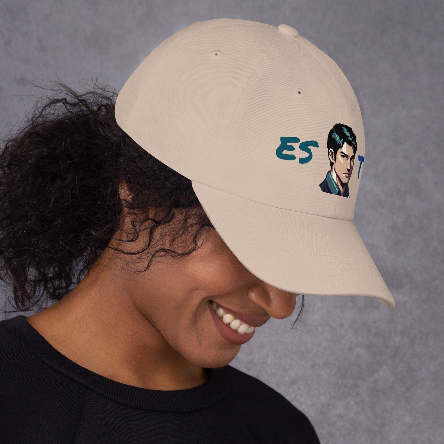 ESTJ Male Pixel Art Embroidered Dad Hat - MindGem