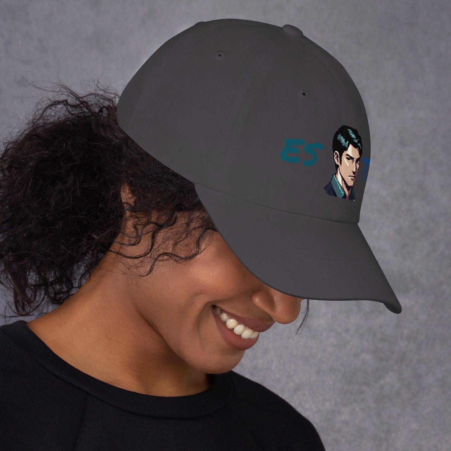 ESTJ Male Pixel Art Embroidered Dad Hat - MindGem