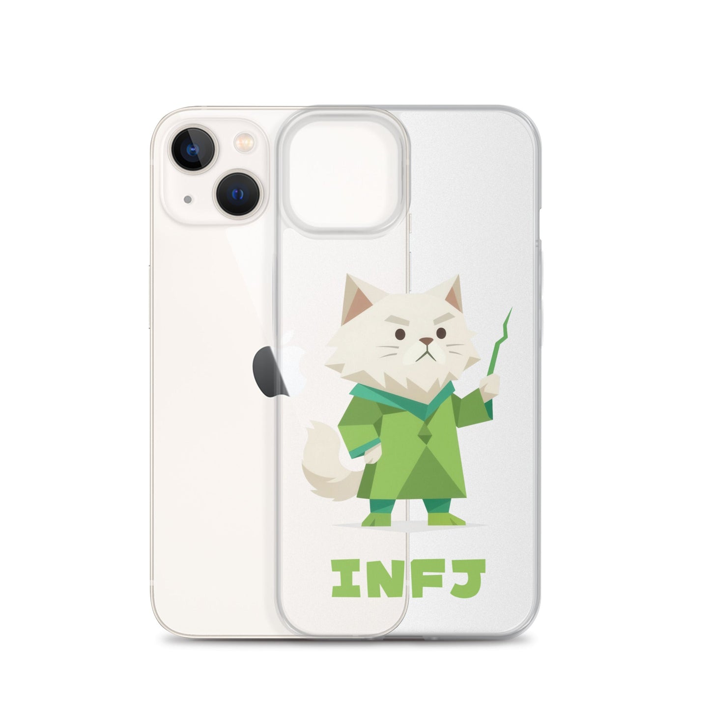 INFJ iPhone Case | The Personality Cats Case | MBTI Accessories - MindGem