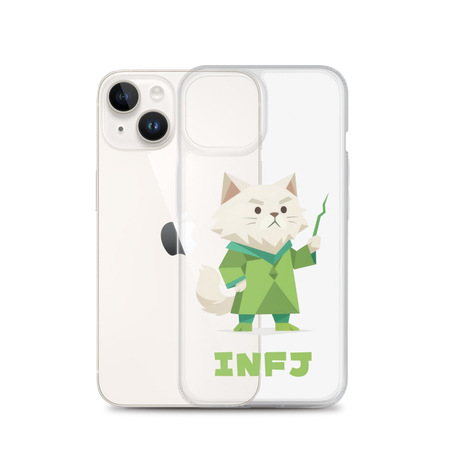INFJ iPhone Case | The Personality Cats Case | MBTI Accessories - MindGem