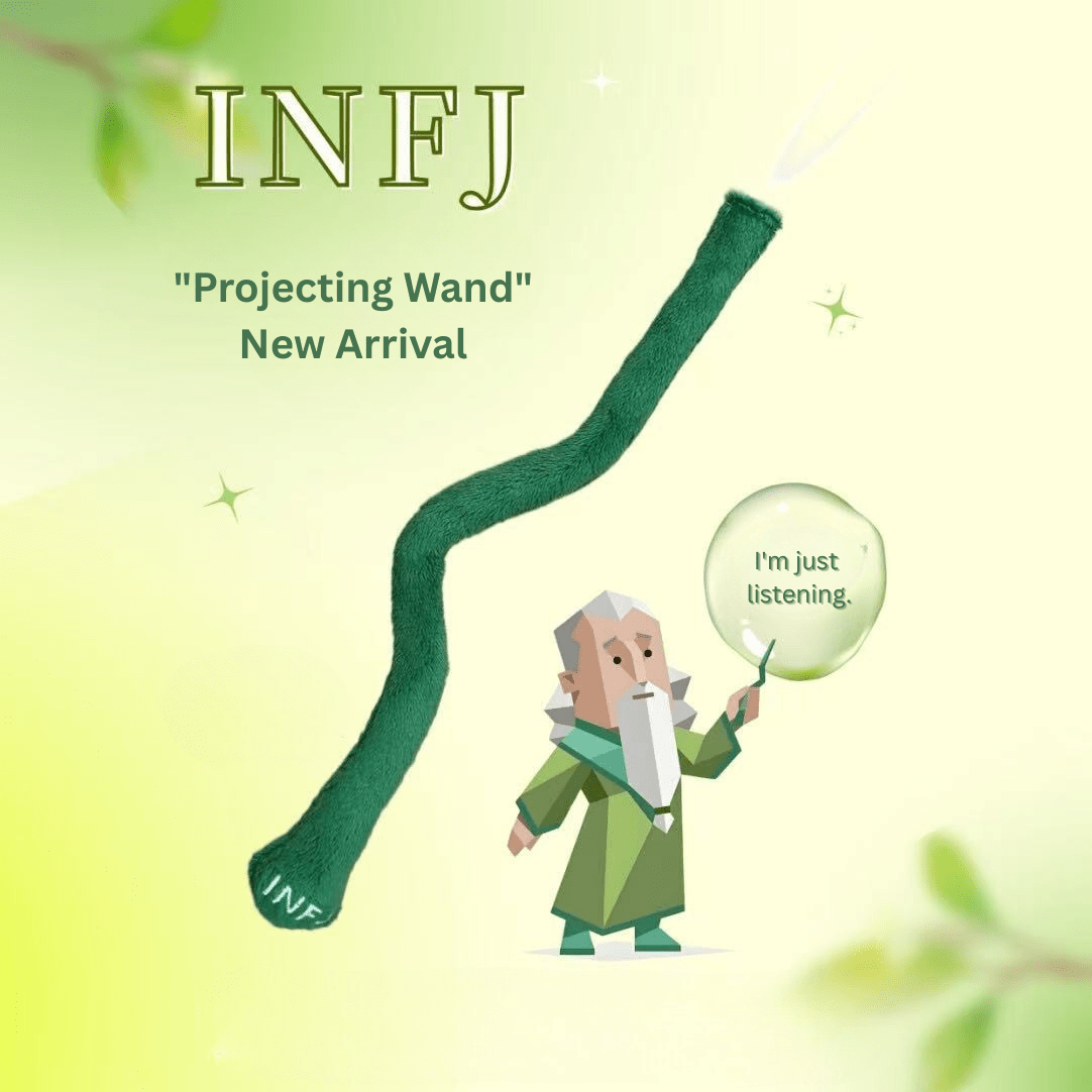 INFJ "Sage's Wand" Projector | A Magical Gift for INFJ Personality - MindGem