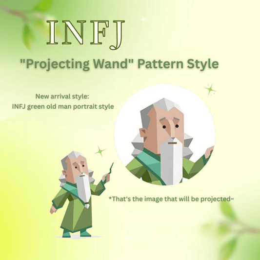 INFJ "Sage's Wand" Projector | A Magical Gift for INFJ Personality - MindGem