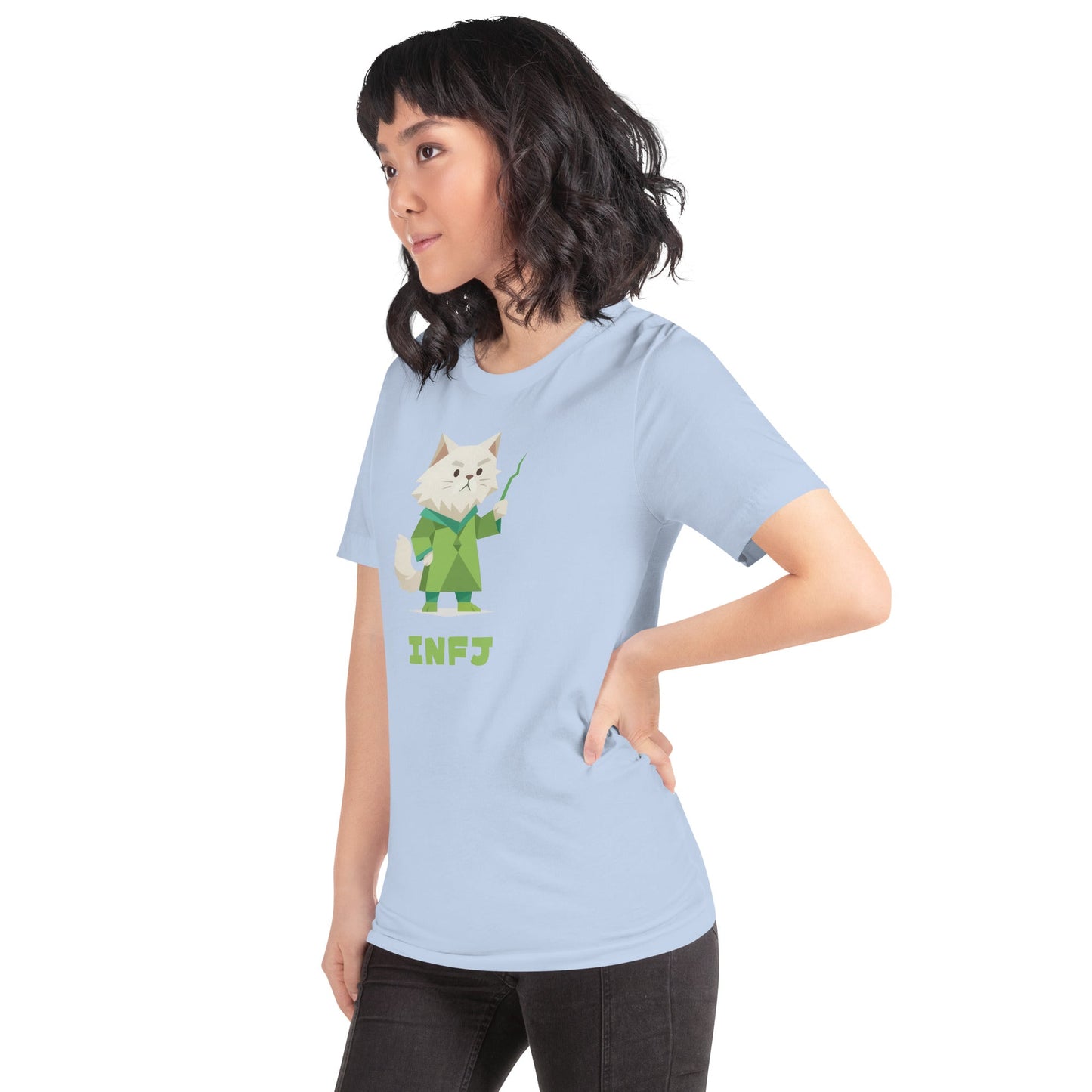 INFJ T-Shirt | The Personality Cats Tee | MBTI Personality Apparel - MindGem