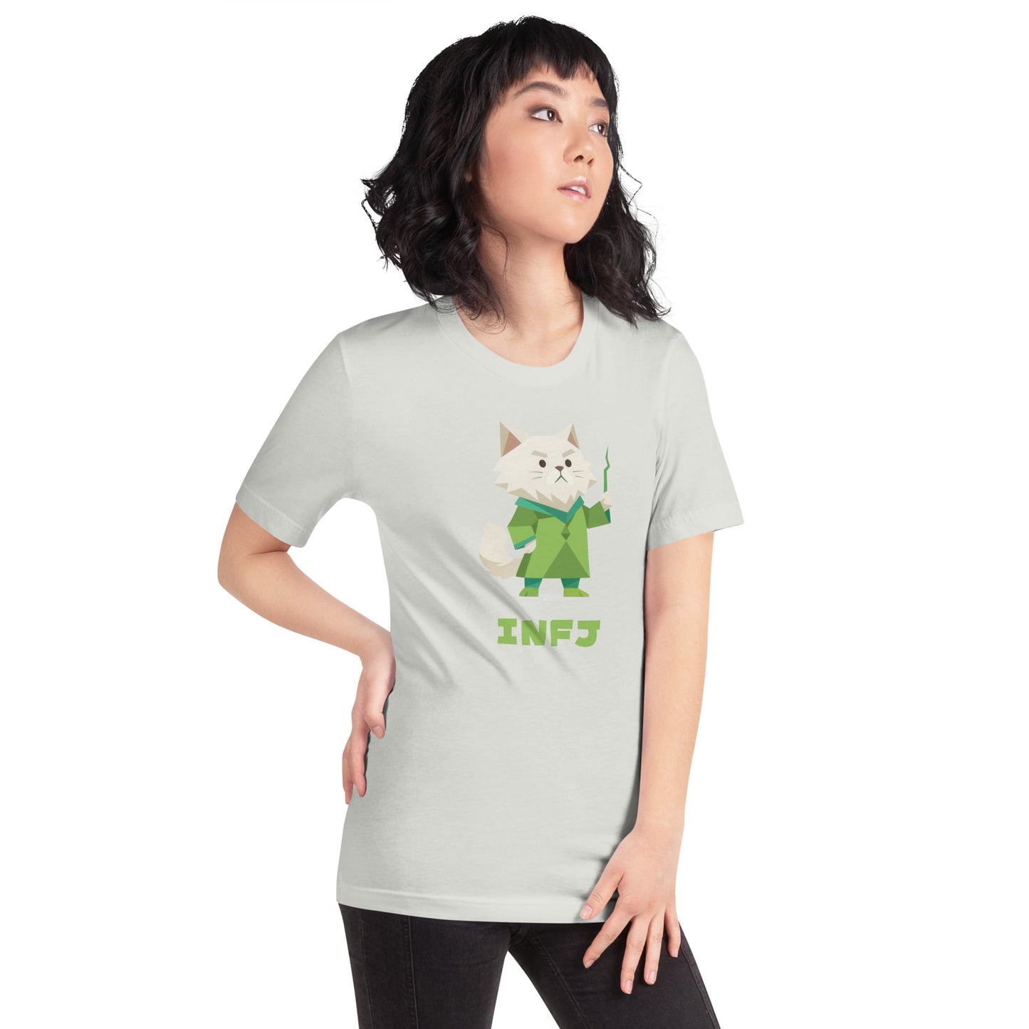 INFJ T-Shirt | The Personality Cats Tee | MBTI Personality Apparel - MindGem
