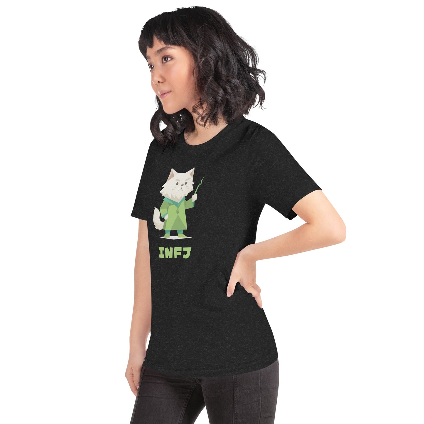 INFJ T-Shirt | The Personality Cats Tee | MBTI Personality Apparel - MindGem