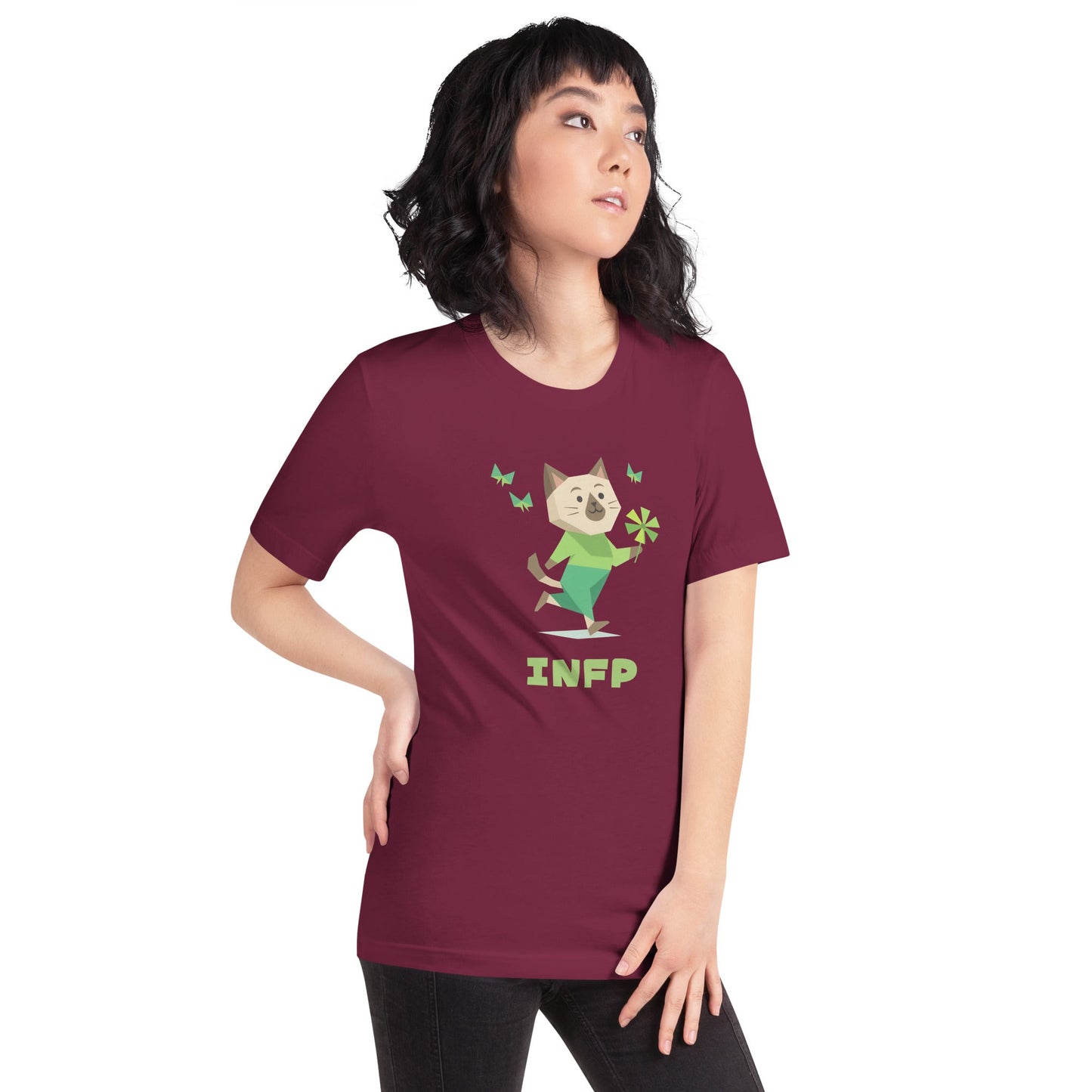 INFP T-Shirt | The Personality Cats Tee | MBTI Personality Apparel - MindGem