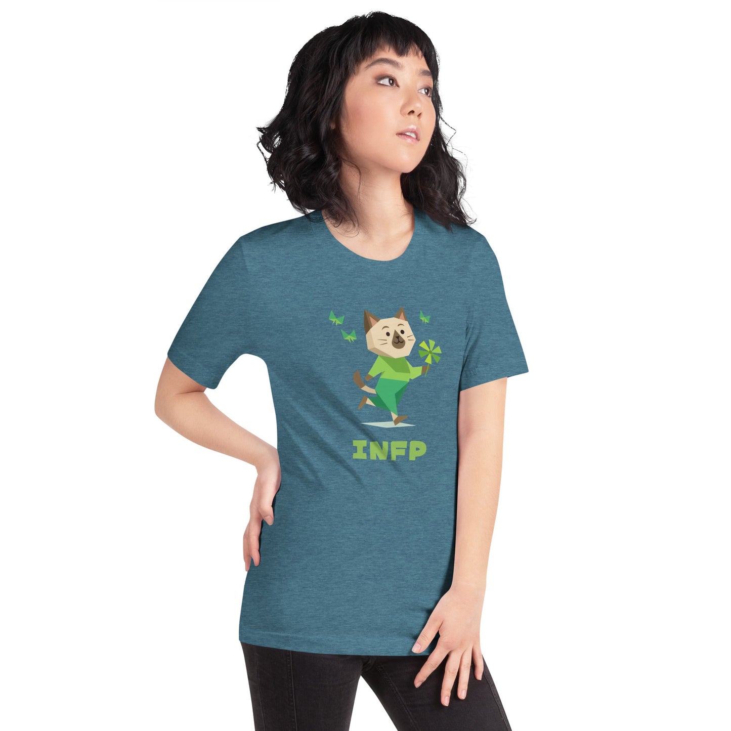 INFP T-Shirt | The Personality Cats Tee | MBTI Personality Apparel - MindGem