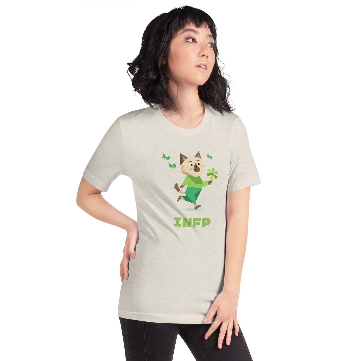 INFP T-Shirt | The Personality Cats Tee | MBTI Personality Apparel - MindGem