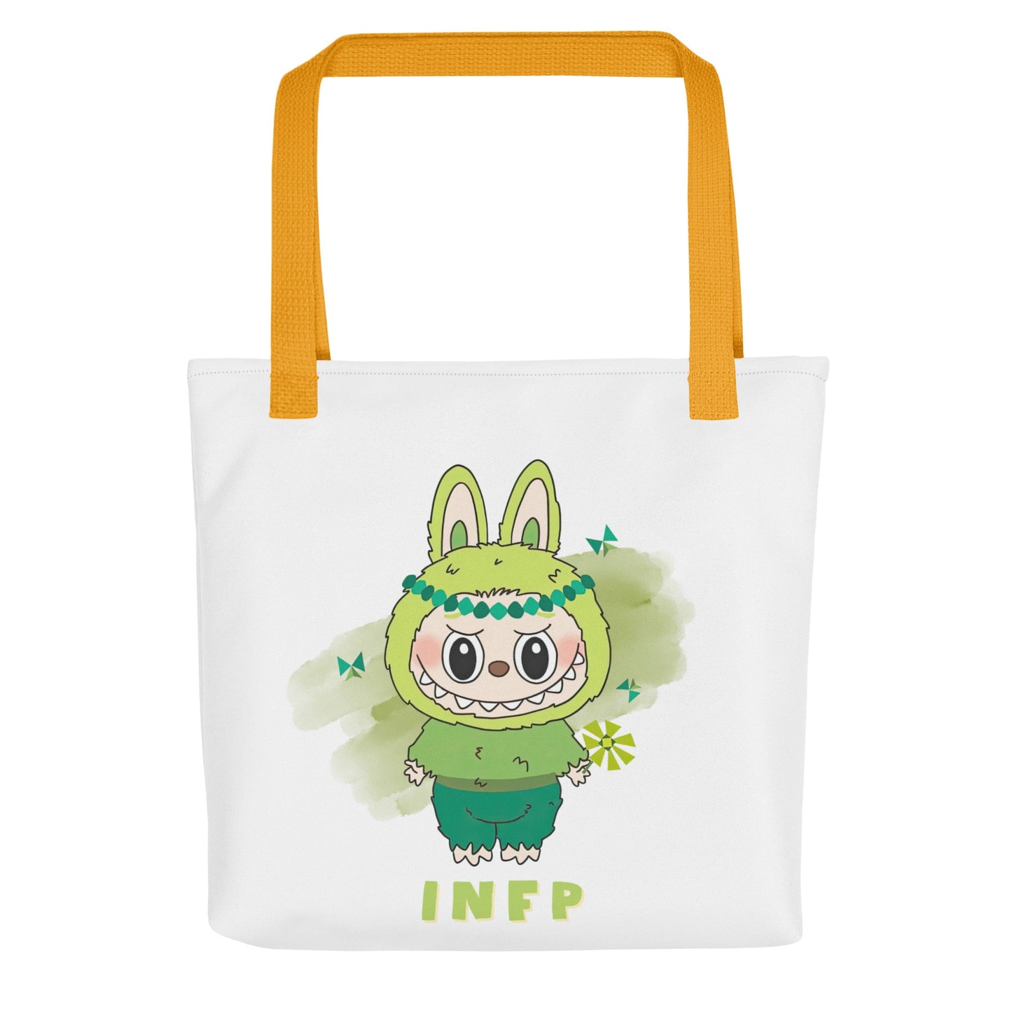 INFP Tote Bag | Dreamer's Companion Quirky Monster Mediator - MindGem