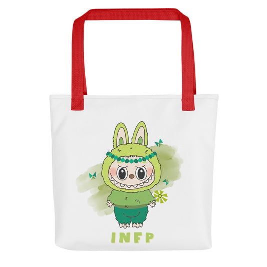 INFP Tote Bag | Dreamer's Companion Quirky Monster Mediator - MindGem