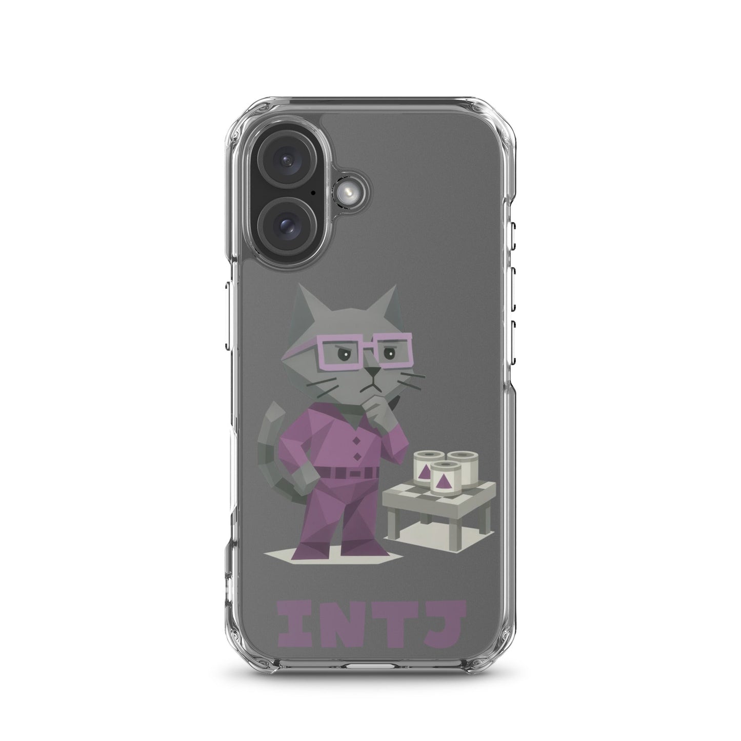INTJ iPhone Case | The Personality Cats Case | MBTI Accessories - MindGem