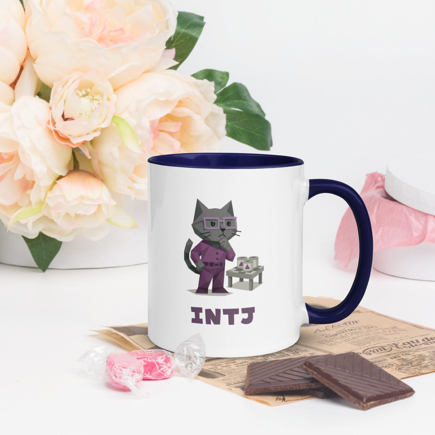 INTJ Mug | The Personality Cats Mug | MBTI Gifts - MindGem