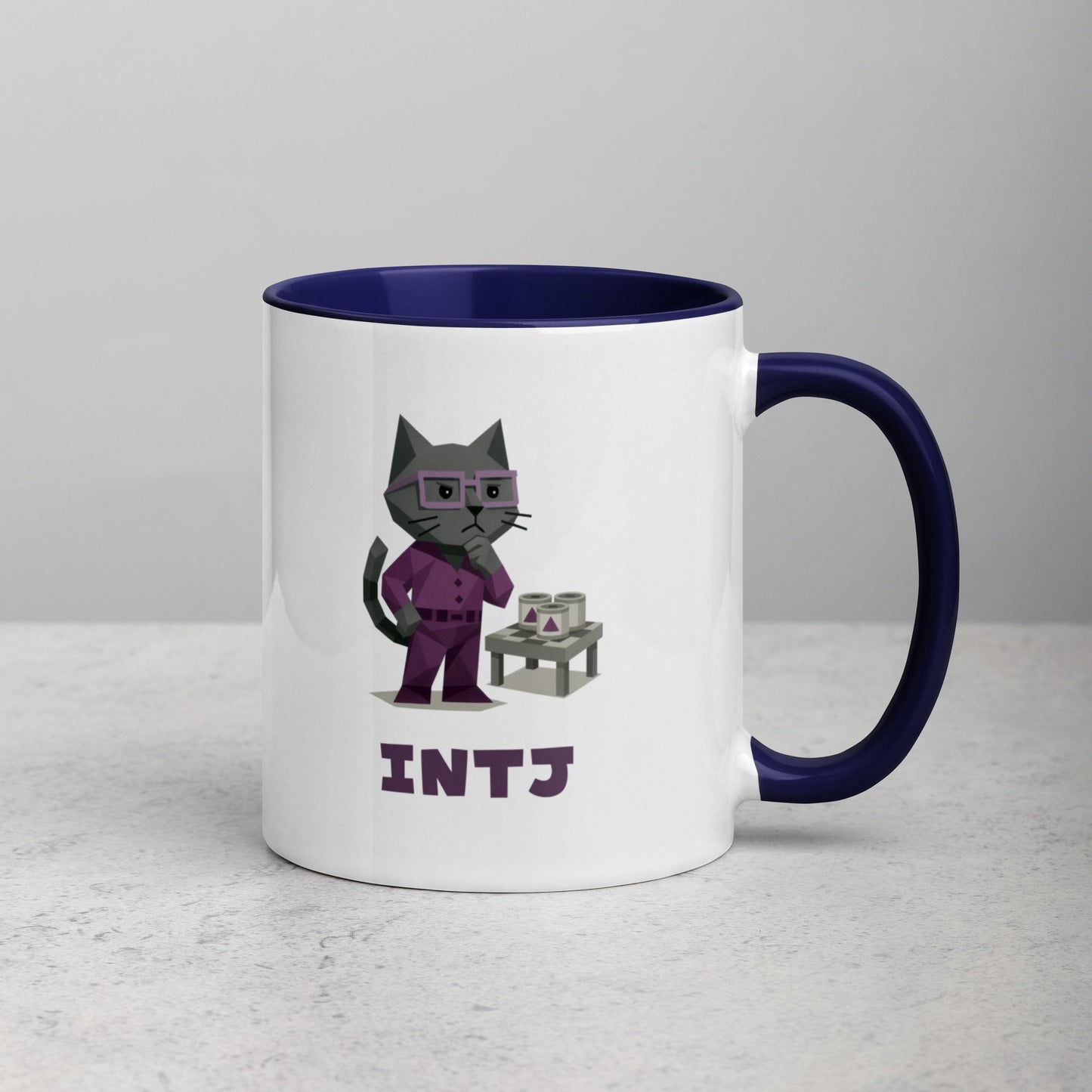 INTJ Mug | The Personality Cats Mug | MBTI Gifts - MindGem