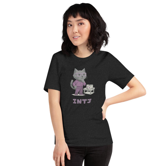 INTJ T-Shirt | The Personality Cats Tee | MBTI Personality Apparel - MindGem